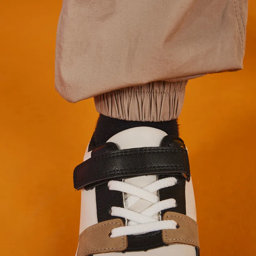 Pantalon cargo style parachute à poches pour garçon