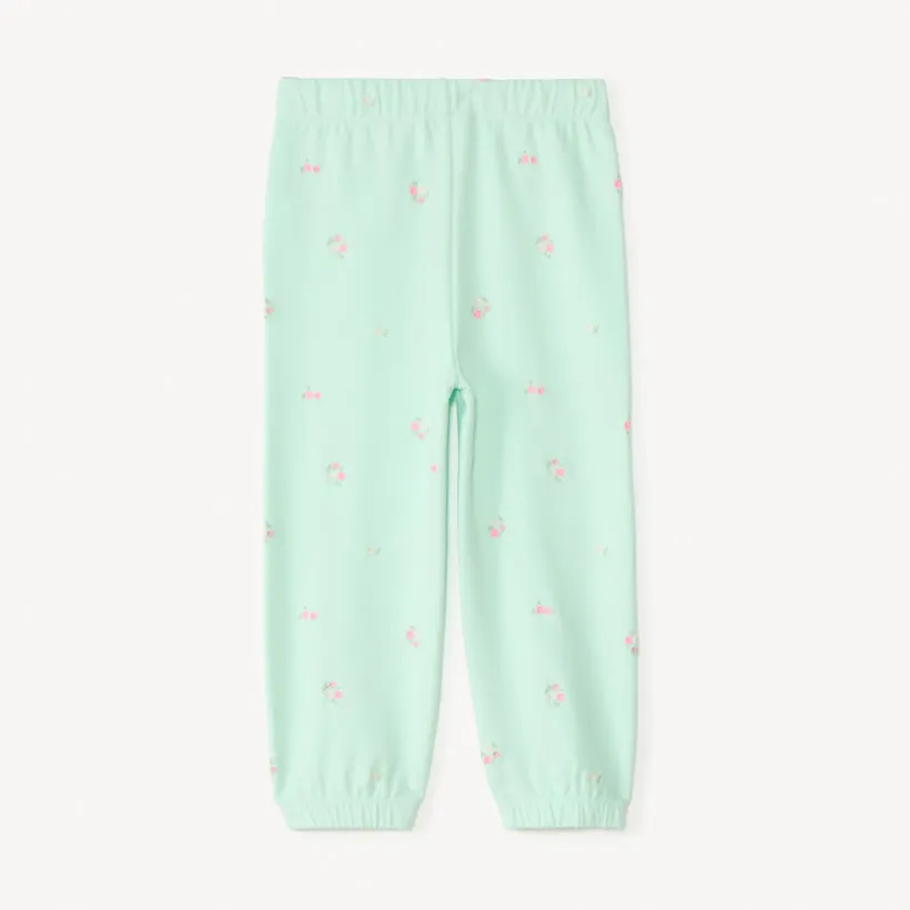 Pantalon de jogging en molleton broderie fantaisie pour bébé fille
