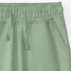 Pantalon de jogging fille en molleton uni