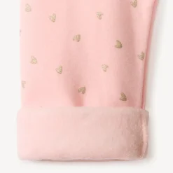 Pantalon de jogging imprimé cœurs pour bébé fille