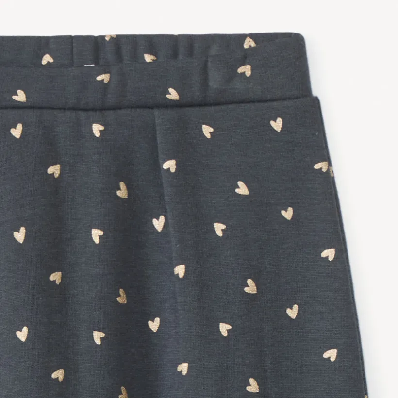 Pantalon de jogging imprimé cœurs pour bébé fille