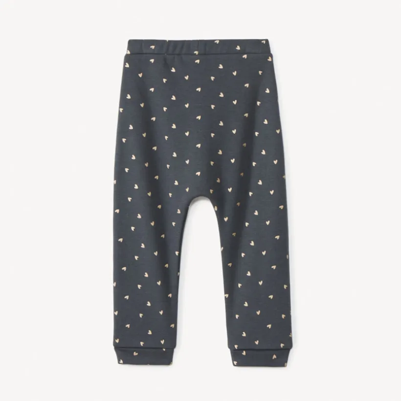 Pantalon de jogging imprimé cœurs pour bébé fille