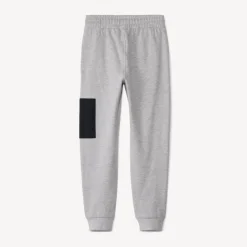 Pantalon de jogging molleton gris chiné pour garçon