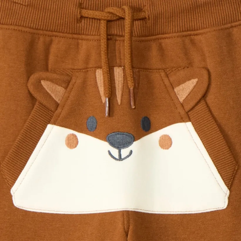 Pantalon de jogging à poche fantaisie pour bébé garçon