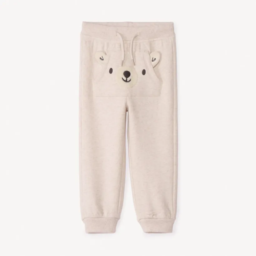 Pantalon de jogging à poche kangourou pour bébé garçon