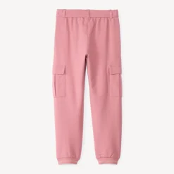 Pantalon de jogging style cargo avec ceinture pour fille