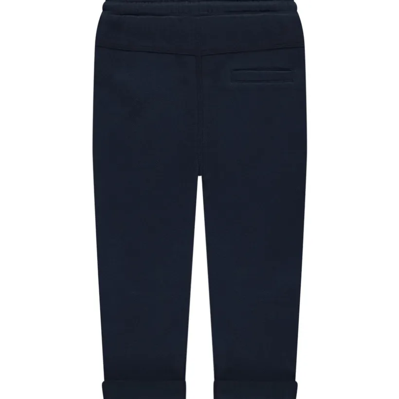 Pantalon de jogging uni en maille piquée pour bébé garçon