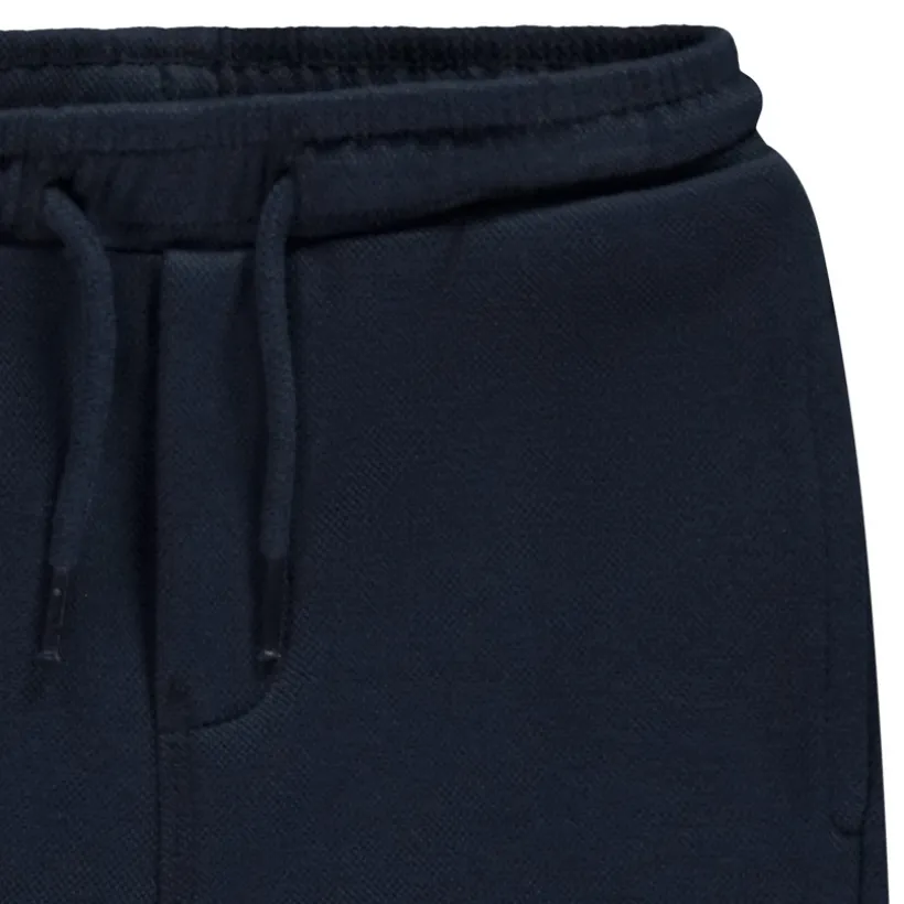 Pantalon de jogging uni en maille piquée pour bébé garçon