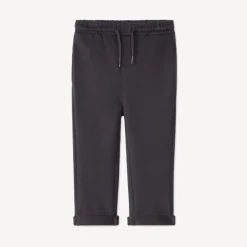 Pantalon de jogging uni en maille piquée pour bébé garçon