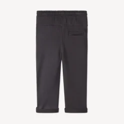 Pantalon de jogging uni en maille piquée pour bébé garçon