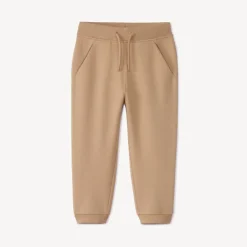 Pantalon de jogging uni en molleton pour bébé garçon