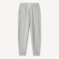 Pantalon de jogging uni en molleton pour garçon