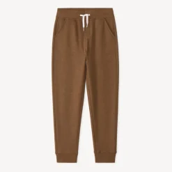 Pantalon de jogging uni en molleton pour garçon