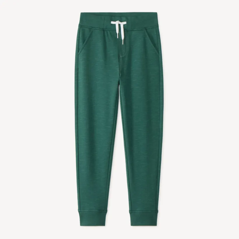 Pantalon de jogging uni en molleton pour garçon