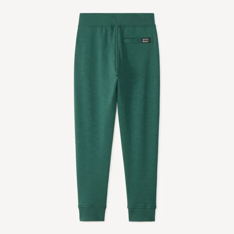 Pantalon de jogging uni en molleton pour garçon