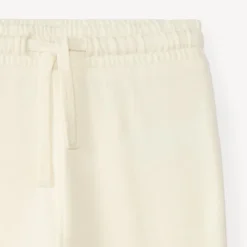 Pantalon de jogging uni en molleton pour bébé fille