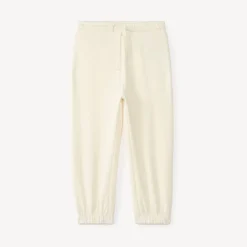Pantalon de jogging uni en molleton pour bébé fille