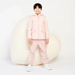 Pantalon de pluie en gomme avec bandes iridescentes pour fille