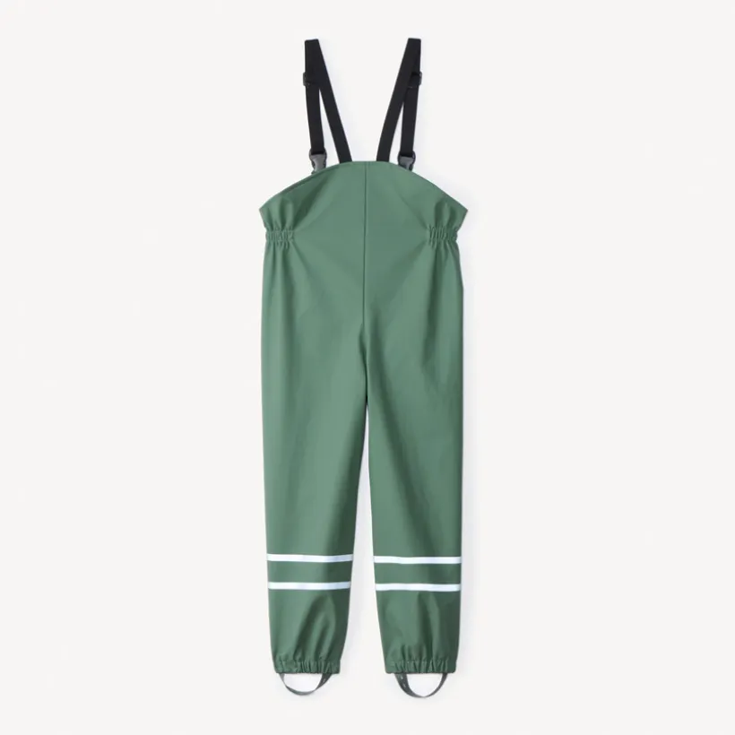 Pantalon de pluie en gomme avec bandes iridescentes pour garçon