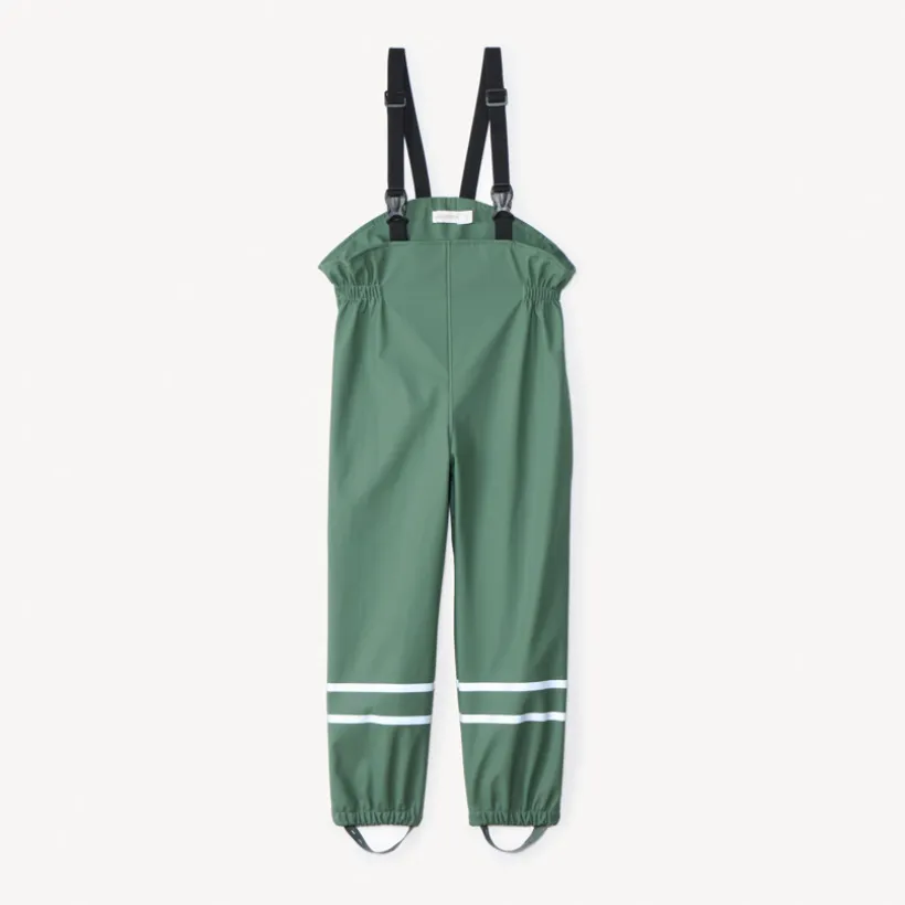Pantalon de pluie en gomme avec bandes iridescentes pour garçon