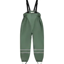 Pantalon de pluie en gomme avec bretelles pour garçon