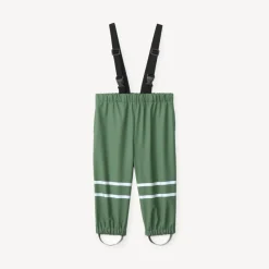 Pantalon de pluie waterproof à bretelles pour bébé garçon