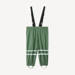 Pantalon de pluie waterproof à bretelles pour bébé garçon