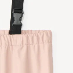 Pantalon de pluie waterproof à bretelles pour bébé fille