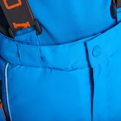 Pantalon de ski à bretelles amovibles fantaisies pour garçon