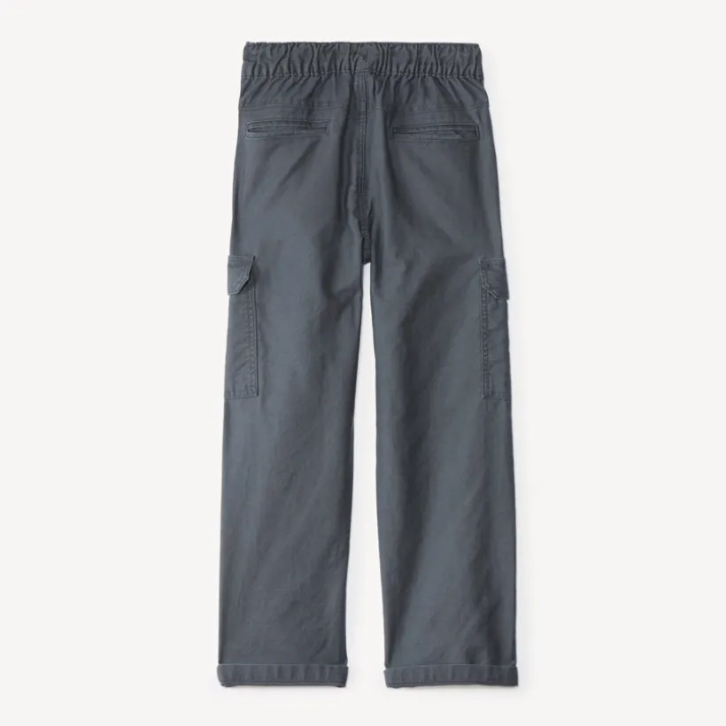 Pantalon droit avec poches cargo pour garçon