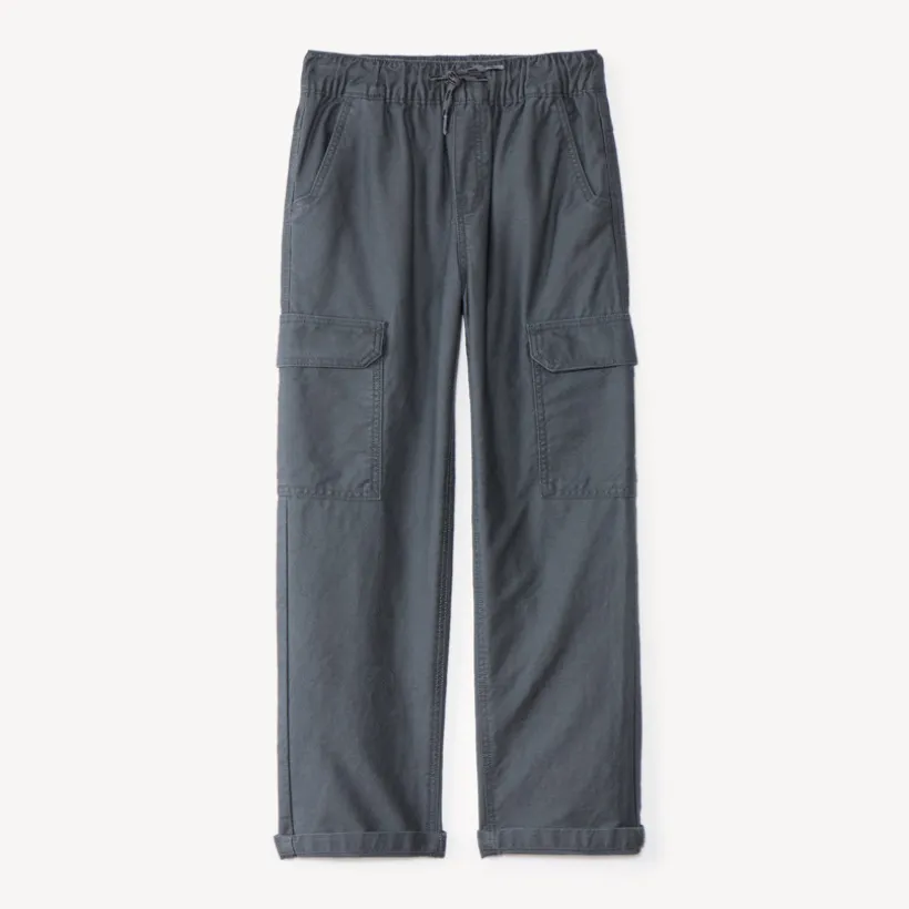 Pantalon droit avec poches cargo pour garçon