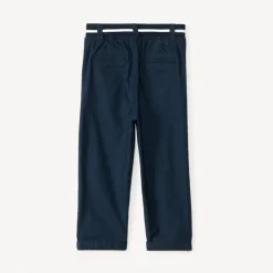 Pantalon droit avec taille élastique pour bébé garçon