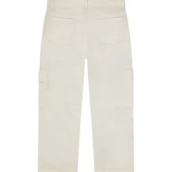 Pantalon droit cargo à poches pour fille