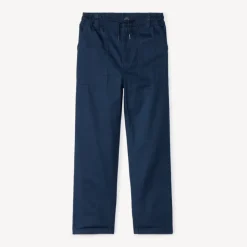Pantalon droit en toile armurée pour garçon