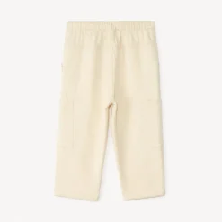 Pantalon droit en toile avec poches cargo pour bébé garçon