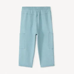 Pantalon droit en toile avec poches cargo pour bébé garçon