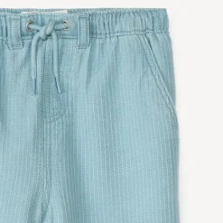 Pantalon droit en toile avec poches cargo pour bébé garçon