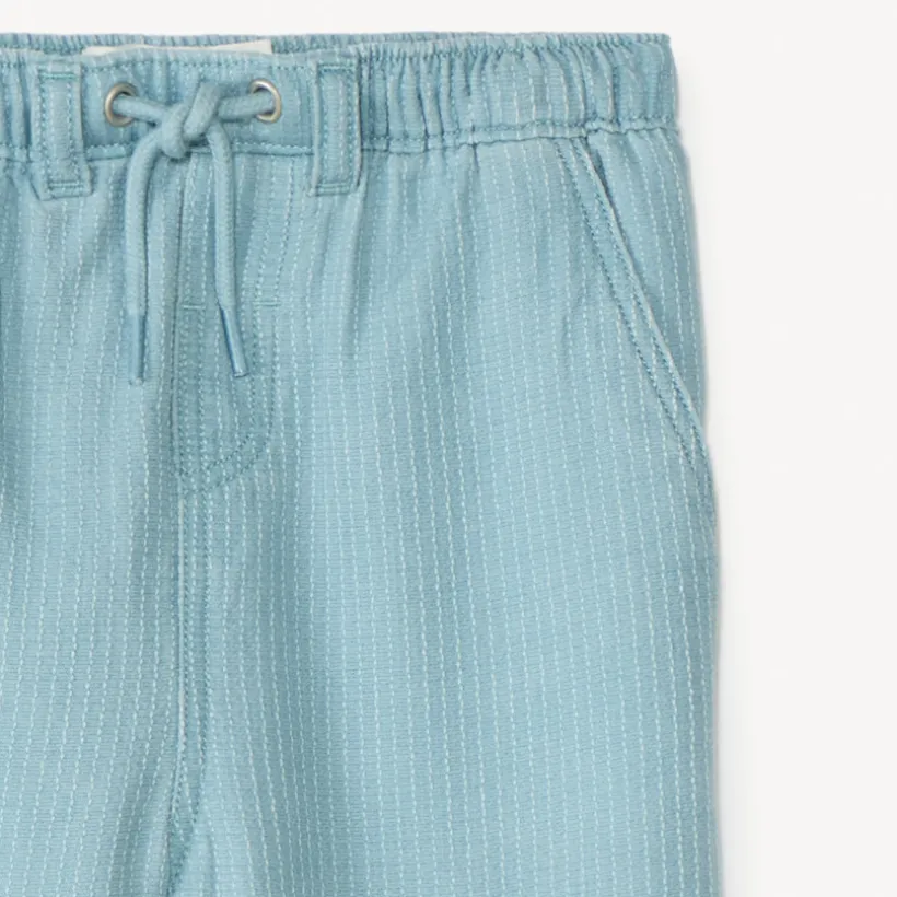 Pantalon droit en toile avec poches cargo pour bébé garçon