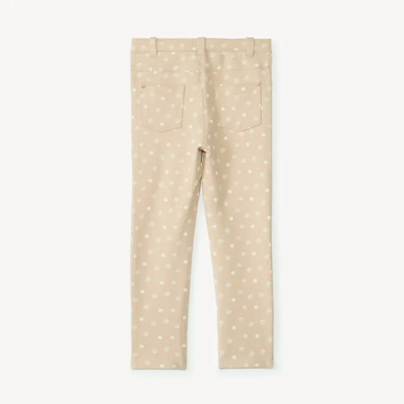 Pantalon en molleton imprimé pour bébé fille