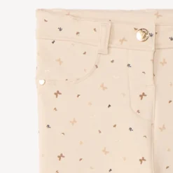 Pantalon en molleton imprimé pour bébé fille