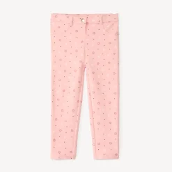 Pantalon en molleton imprimé pour bébé fille