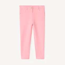 Pantalon en molleton uni pour bébé fille