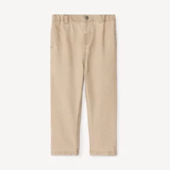 Pantalon en toile armurée unie pour bébé garçon
