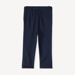 Pantalon en toile armurée unie pour bébé garçon