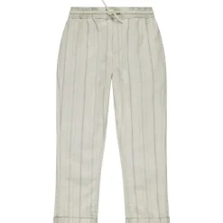 Pantalon en toile à fines rayures pour garçon