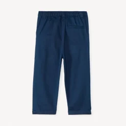 Pantalon en toile taille élastique pour bébé garçon