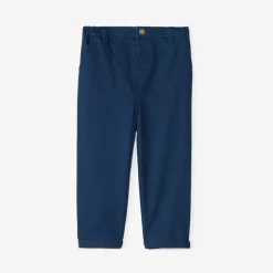 Pantalon en toile taille élastique pour bébé garçon