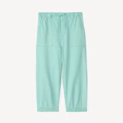 Pantalon en toile uni chevilles resserrées pour bébé garçon