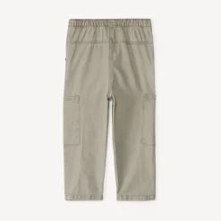 Pantalon en toile unie à poches pour bébé garçon