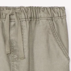 Pantalon en toile unie à poches pour bébé garçon